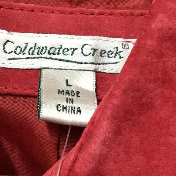 Coldwater Creek Suede Jacket, NWT - Picture 2 of 4